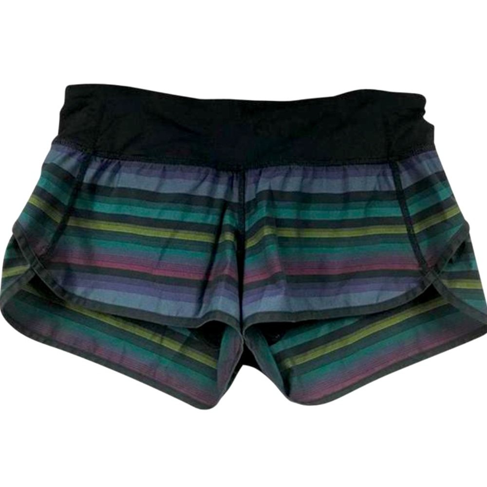 Lululemon Poncho Stripe Speed Shorts